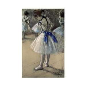  Danseuse, Dancer, Pastel/Char/Chalk by Edgar Degas. Size 9 