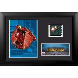  Marvel Comics Studios Iron Man 7.5x5.5 Wood Framed Film 