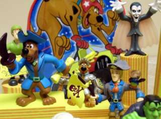 HUGE Scooby Doo 44 Piece Mystery Mates Play Set NEW  