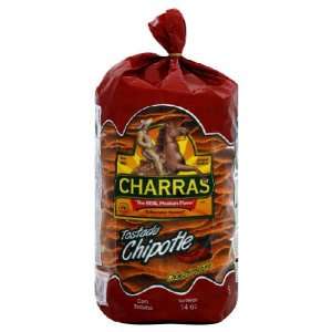 Charras, Tostada Chipotle, 14 Ounce (15 Pack)  Grocery 