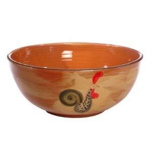   La Gabbianella Hand Painted Ceramic Spaghetti Bowl