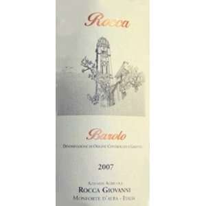  2007 Rocca Giovanni Barolo 750ml Grocery & Gourmet Food