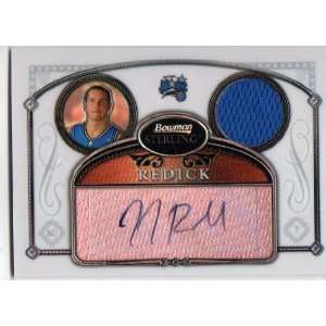  2007 08 Bowman Sterling J.j. Redick Game Used Jersey and 