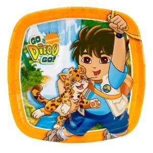  Go Diego Go 9 Dinner Pocket Plates (8 count) Everything 