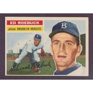  1956 Topps #58 Ed Roebuck Dodgers (EX/MT) *275864 Sports 