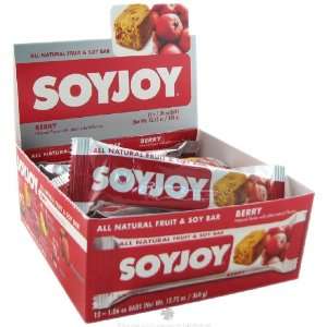  Soyjoy All Natural Fruit and Soy Nutritional Bar, Berry 