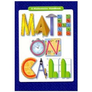  Math on Call (Math Handbooks) [Hardcover] Great Source 