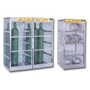    Deluxe Aluminum Cylinder Storage Cabinets H23002