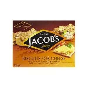 Jacobs Biscuits for Cheese 200g   Pack of 6  Grocery 