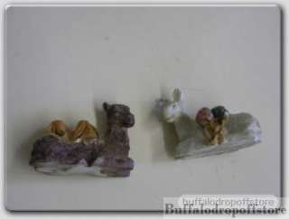 Piece Ceramic Nativity Scene Set Hand Painted  