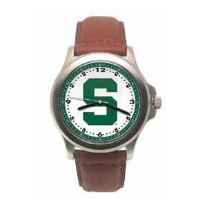  Michigan State Spartans Rookie Leather Watch   Clearance 