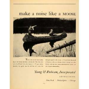 1931 Ad Young Rubicam Advertising Frederic Remington   Original Print 