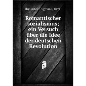   die Idee der deutschen Revolution Sigmund, 1869  Rubinstein Books