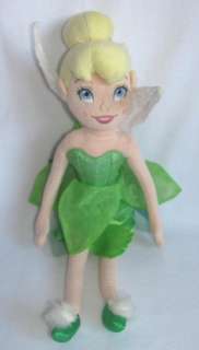 20  TINKERBELL Tink Soft Rag Doll Plush Stuffed Fairies 