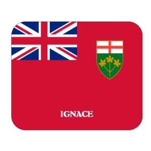   Canadian Province   Ontario, Ignace Mouse Pad 