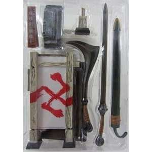   Weapon Figure   Kagehisas Head Hammer Axe & Sword 