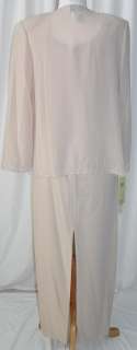   Beading Gown Brand New with Tags Champagne Color Size Medium or 8 10