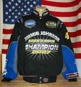 Champion07 Jimmie Johnson Cotton Twill Jacket 3XLarge  