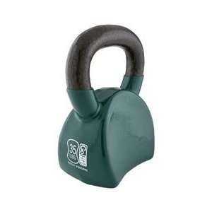  35lb Contour Kettlebell with DVD by GoFit   GREEN Sports 