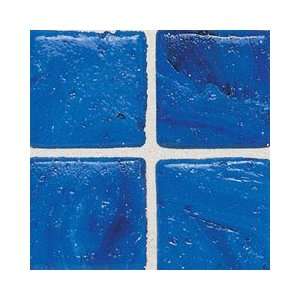  Daltile Sonterra Kihea Blue Opalized 1 x 1 Glass Mosaic 