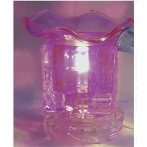  Electric Glass Oil Burner  Purple 