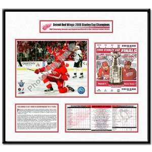   Cup Champions Samuelsson Scores Ticket Frame