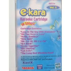  E Kara Karaoke Cartridge Volume 5 Toys & Games