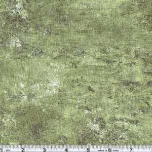  45 Wide Stone Henge Sandstorm Green/White Fabric By The 