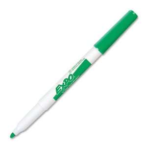  Sanford 84004 Dry Erase Marker, Fine Point, Green, Dozen 