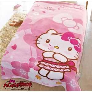  Sanrio Hello Kitty 35th Anniversary Blanket Duvet Pink 