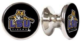 LSU Tigers NCAA Stainless Dresser Cabinet Knob/Pull  