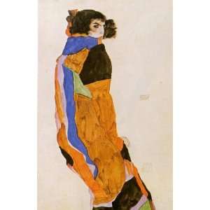  FRAMED oil paintings   Egon Schiele   24 x 38 inches   The 