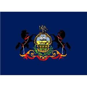  Pennsylvania 3x 5 Solar Max Nylon State Flag