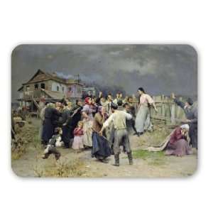  A victim of fanaticism, 1899 (oil on canvas)   Mouse Mat 