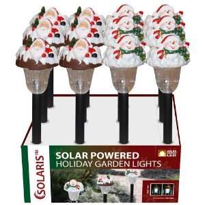 Christmas Solar Lawn Lights with White LEDAlpine SYD125A 