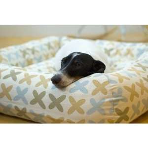 Rectangular Dog Day Bed Fabric Petal (As Shown), Size Small (10   20 