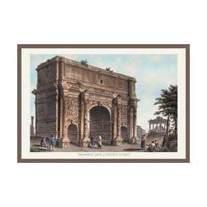    Triumphal Arch of Septimus Severus 20x30 poster