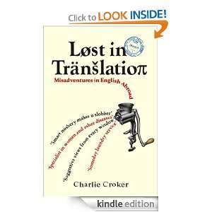 Lost in Translation Charlie Croker  Kindle Store
