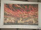 currier ives the great fire at chicago octr 8th 1871