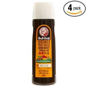 Bull Dog Chuno Sauce, 16.9 Ounce Units (Pack of 4)  