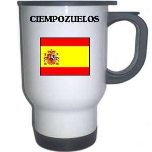  Spain (Espana)   CIEMPOZUELOS White Stainless Steel Mug 