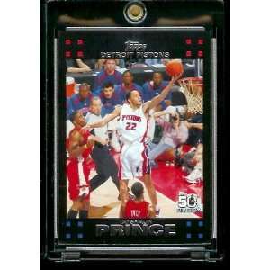  2007 08 Topps Basketball # 92 Tayshaun Prince   NBA 