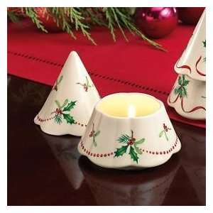  Lenox Mistletoe Tree Tealight