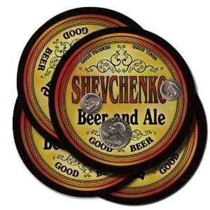  Shevchenko Beer and Ale Coaster Set