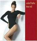 Wolford Bodysuit BERLIN opaque naturel red L new