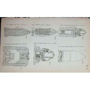    1887 Navy Diagram Common Shell Shrapnel Fuze Armour