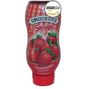 Smuckers Strawberry Squeeze Bottle Fruit Spread 20 oz  