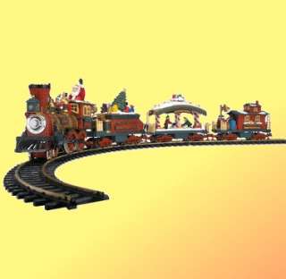   Bright Holiday Express Animated Train Set No. 384 050211003840  