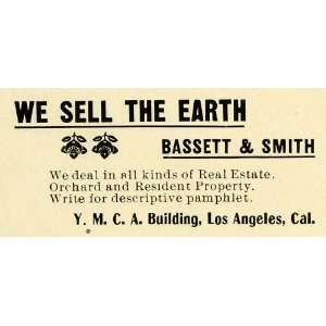  1899 Ad Bassett Smith Real Estate Orchard Residence CA 
