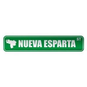   NUEVA ESPARTA ST  STREET SIGN CITY VENEZUELA